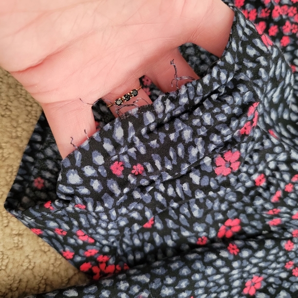 Free People Two Piece Floral Pants and Top Size XS Spring Summer Wide Leg - Picture 12 of 14